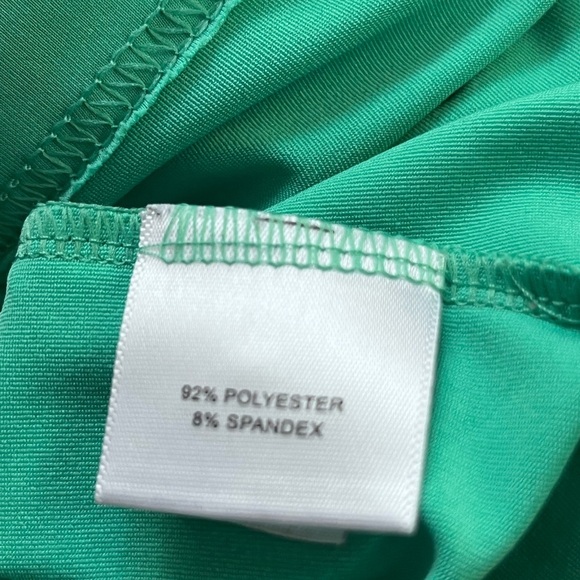 Peter Millar Summer Comfort Shirt Mens Large Green Solid Performance Jersey Polo - Picture 7 of 9